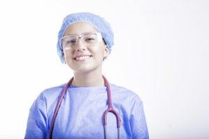 smiling nurse