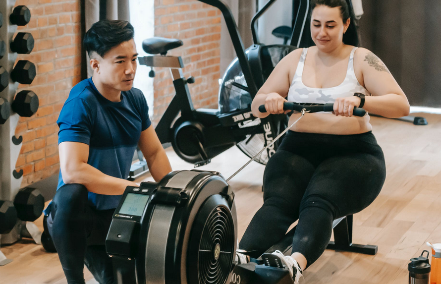 working out