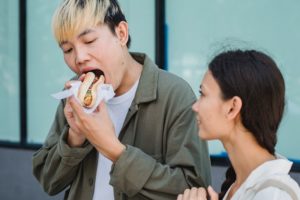 eating